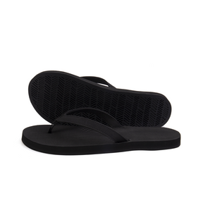 Women's Flip Flops - Black