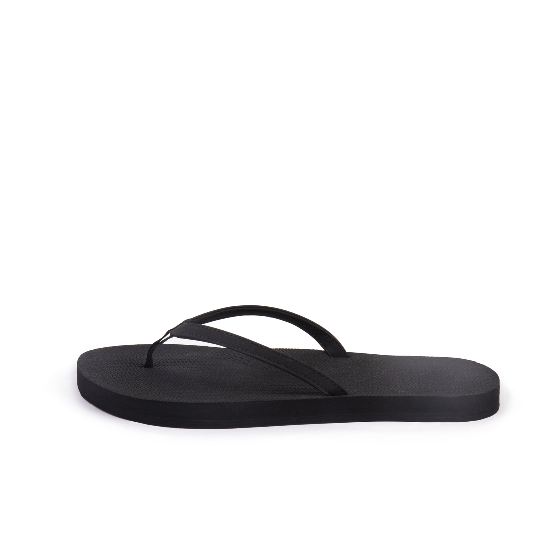 Women's Flip Flops - Black