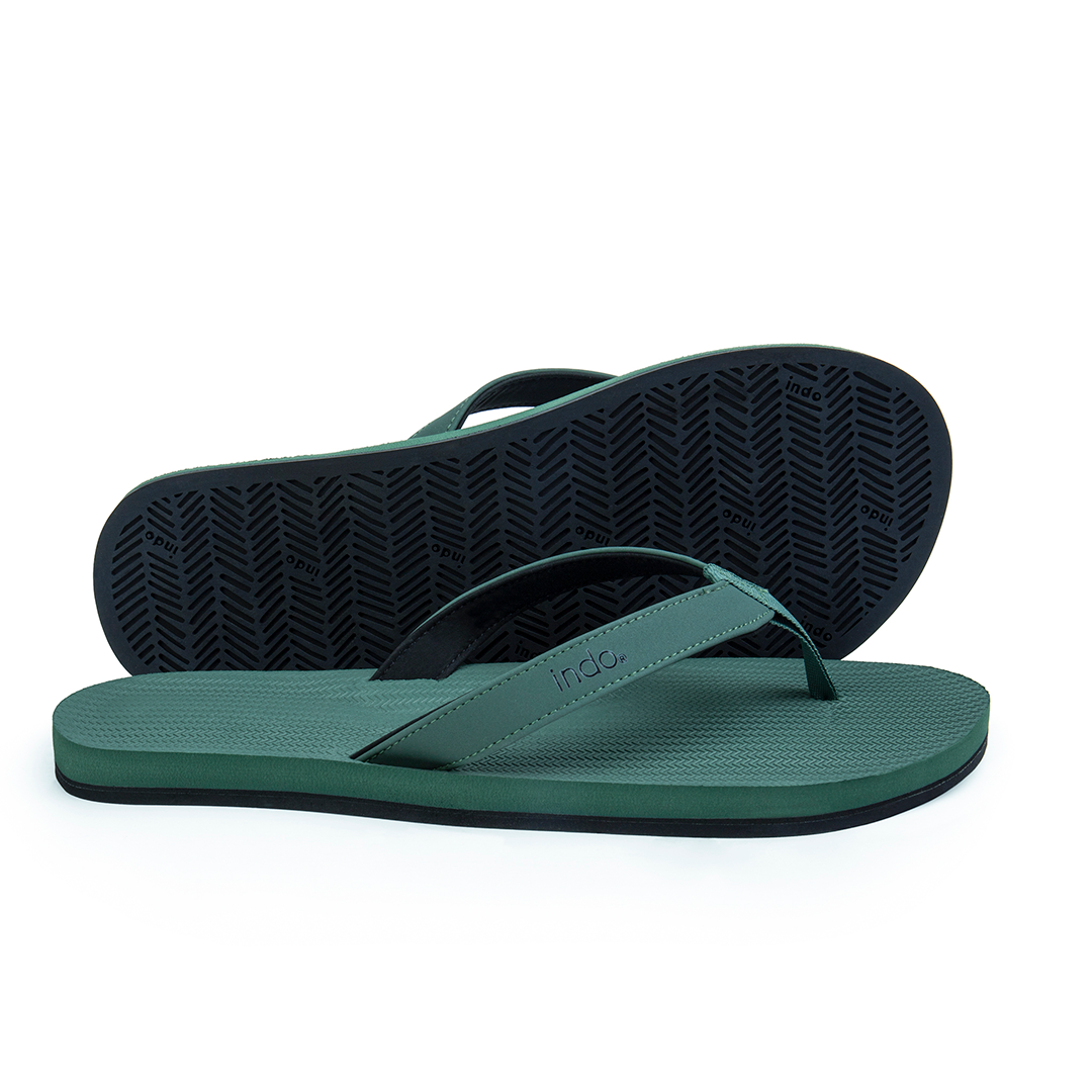 Men's Flip Flops - Leaf