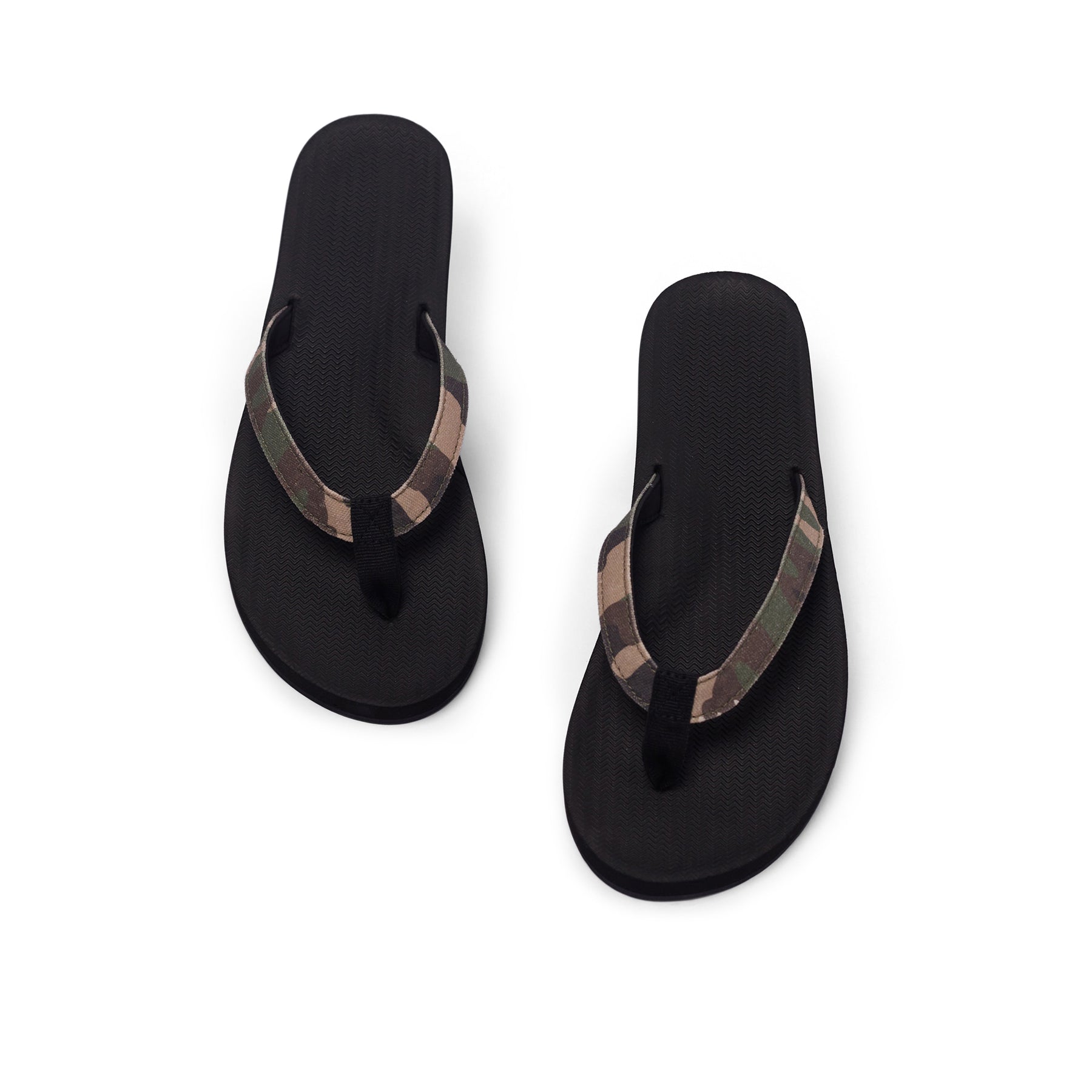 Men's Flip Flops - Camo Regular / Black