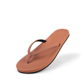 Women's Flip Flops - Rust