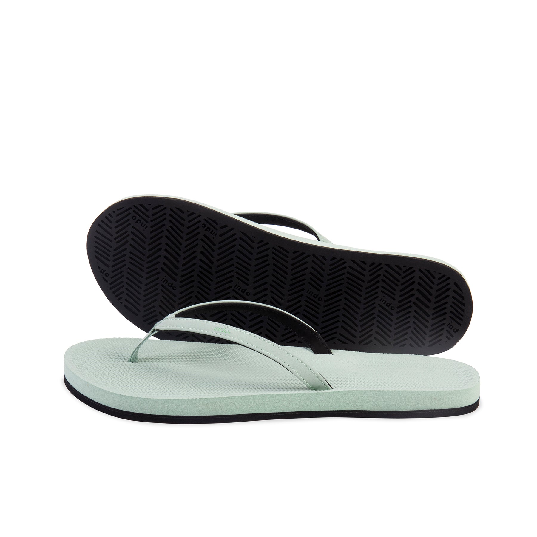 Women's Flip Flops - Leaf Light