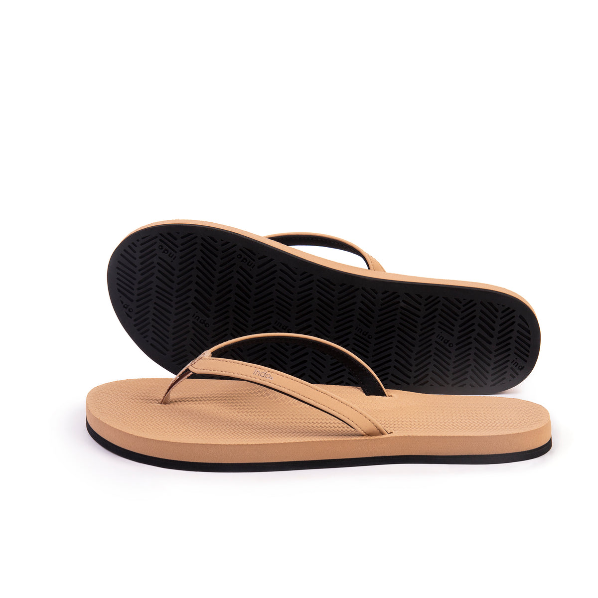 Women's Flip Flops - Soil Light